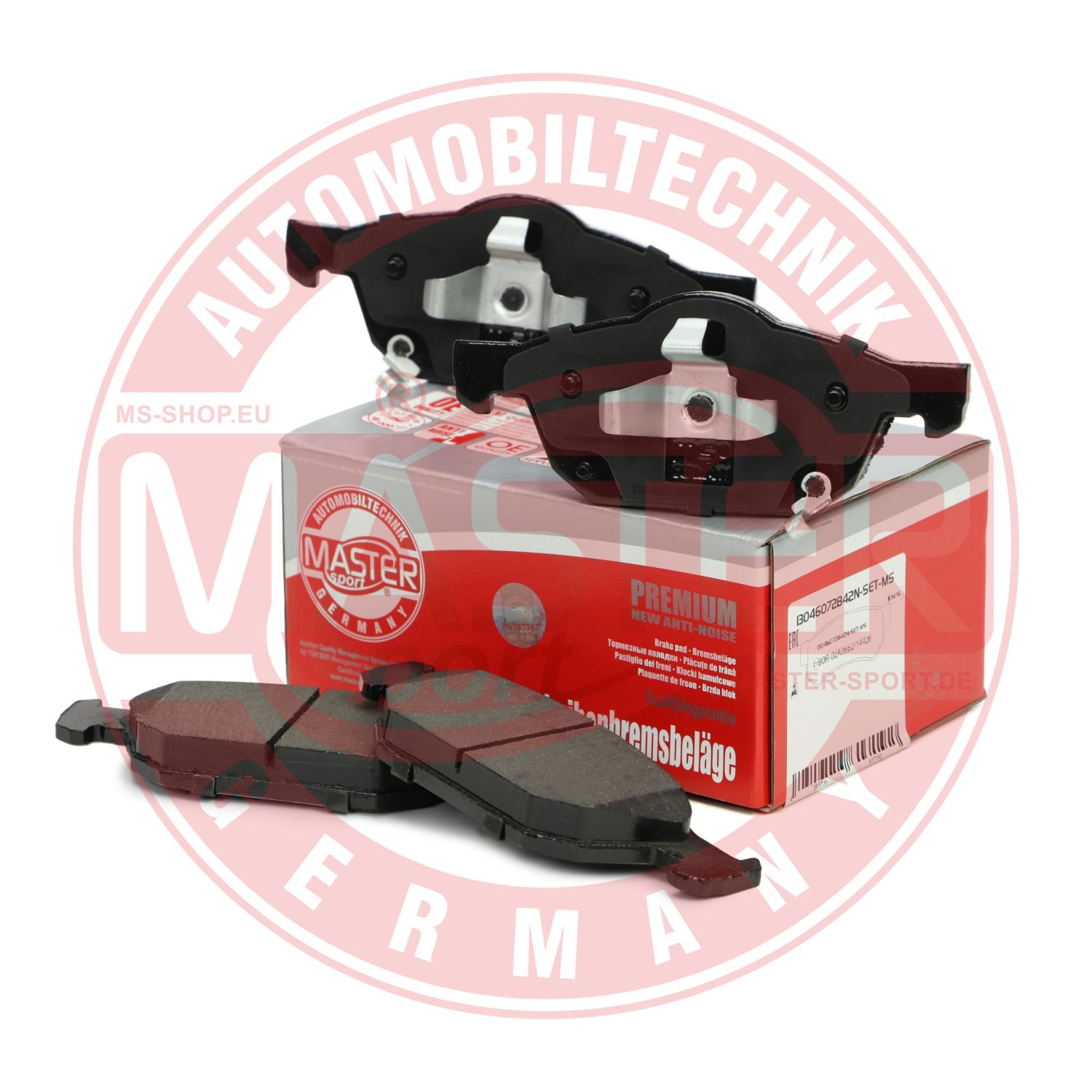 Placute frana MASTERSPORT GERMANY 13046072842N-SET-MS